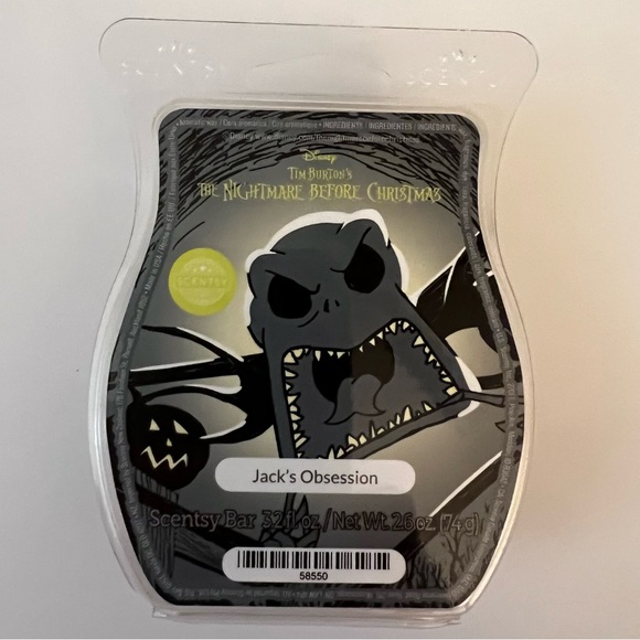 Scentsy Accents The Nightmare Before Christmas Jacks Obsession